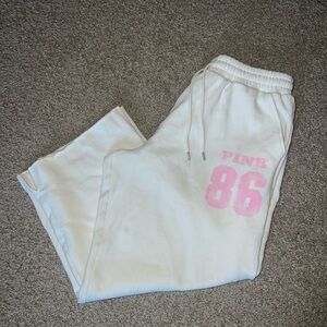 PINK Victoria's Secret Soft Cream Pants
